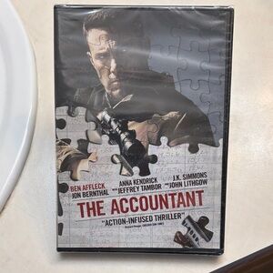The Accountant DVD - Action-Infused Thriller NWT
